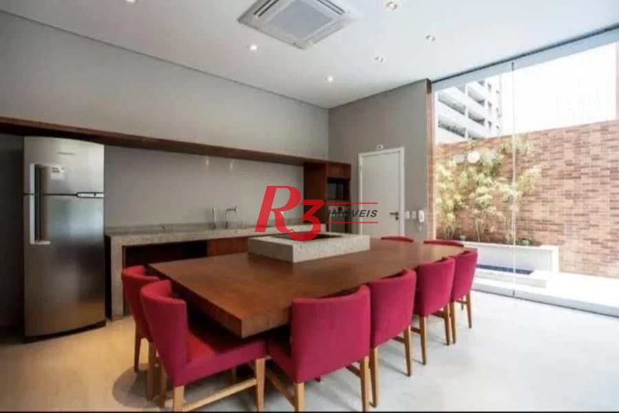 Apartamento com 1 dormitório à venda, 52 m² por R$ 750.000,00 - Pompéia - Santos/SP