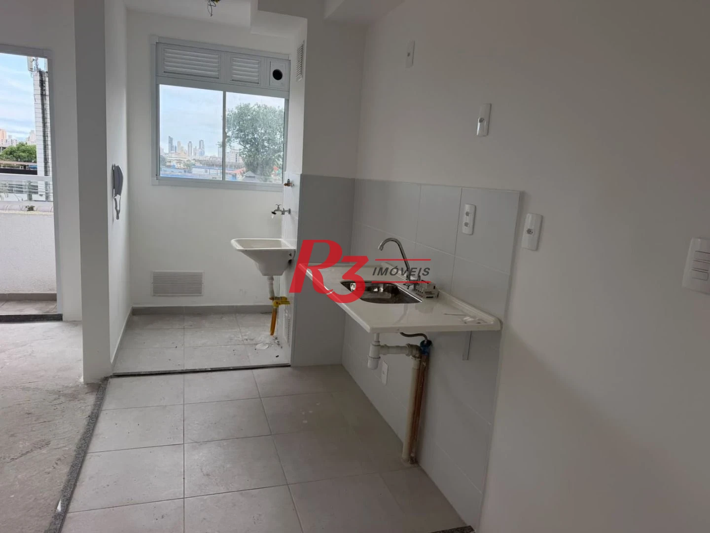 Apartamento com 2 dormitórios à venda, 42 m² por R$ 385.000,00 - Jabaquara - Santos/SP
