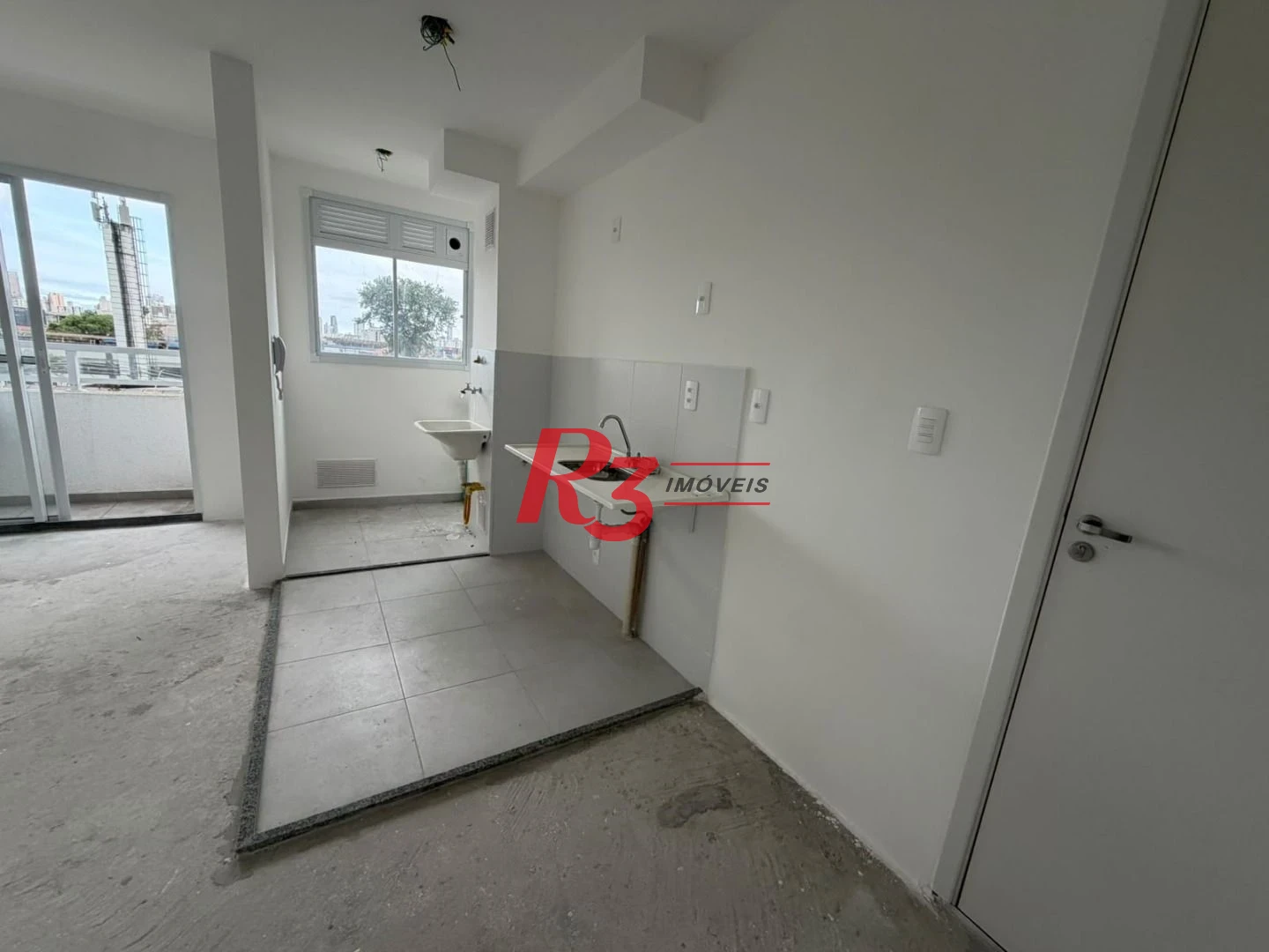 Apartamento com 2 dormitórios à venda, 42 m² por R$ 385.000,00 - Jabaquara - Santos/SP