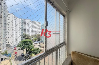 Apartamento à venda, 50 m² por R$ 350.000,00 - José Menino - Santos/SP