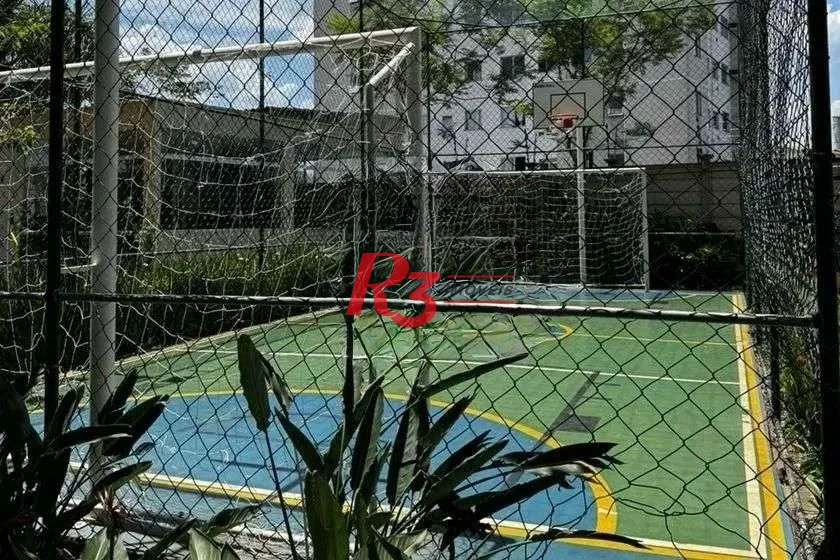 Apartamento com 2 dormitórios para alugar, 45 m² por R$ 3.100,01/mês - Castelo - Santos/SP