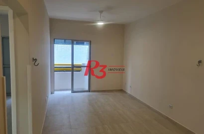 Apartamento com 1 dormitório, 55 m² - venda por R$ 489.000,00 ou aluguel por R$ 3.700,00/mês - José Menino - Santos/SP