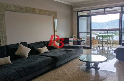 Apartamento com 3 dormitórios à venda, 200 m² por R$ 3.500.000,00 - Ponta da Praia - Santos/SP