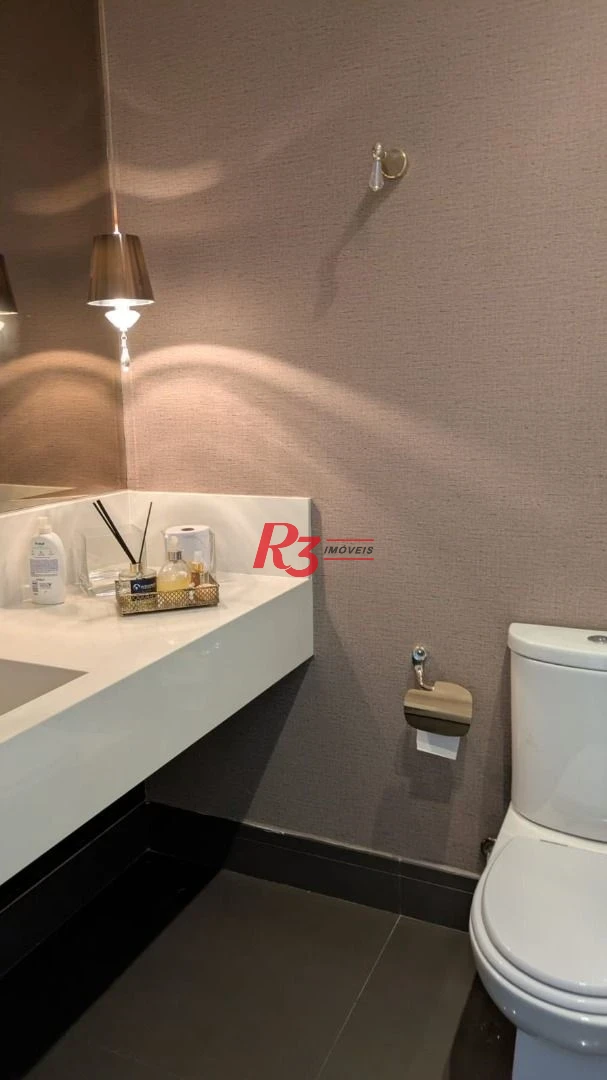 Apartamento com 3 dormitórios à venda, 200 m² por R$ 3.500.000,00 - Ponta da Praia - Santos/SP