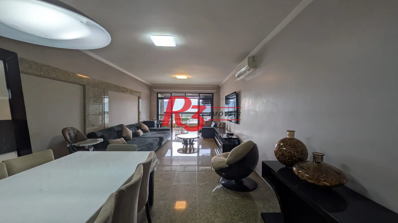 Apartamento com 3 dormitórios à venda, 200 m² por R$ 3.500.000,00 - Ponta da Praia - Santos/SP