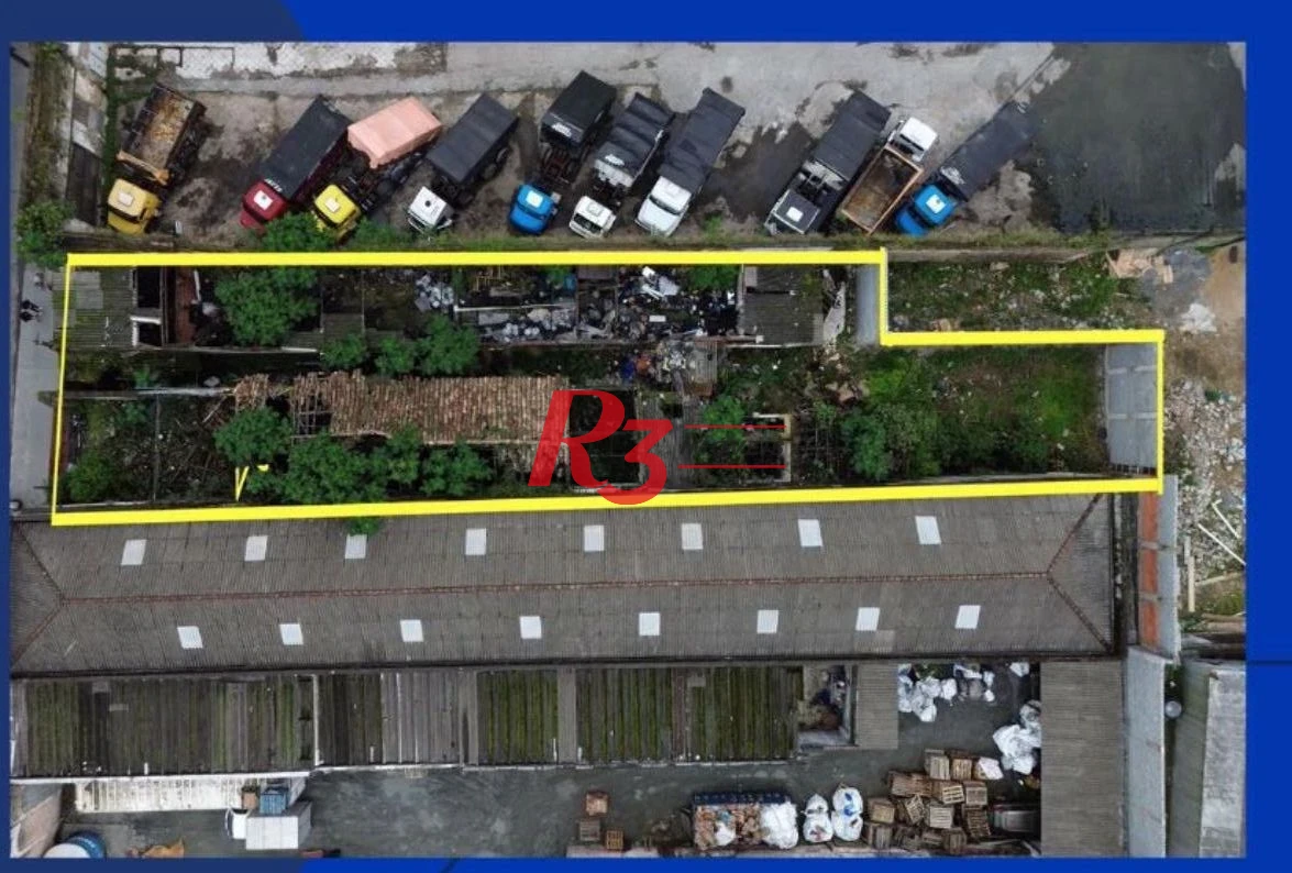 Terreno à venda, 840 m² por R$ 3.500.000,00 - Valongo - Santos/SP