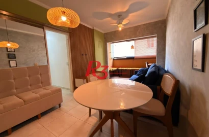 Apartamento com 2 dormitórios, 70 m² - venda por R$ 910.000,00 ou aluguel por R$ 5.000,02/mês - José Menino - Santos/SP