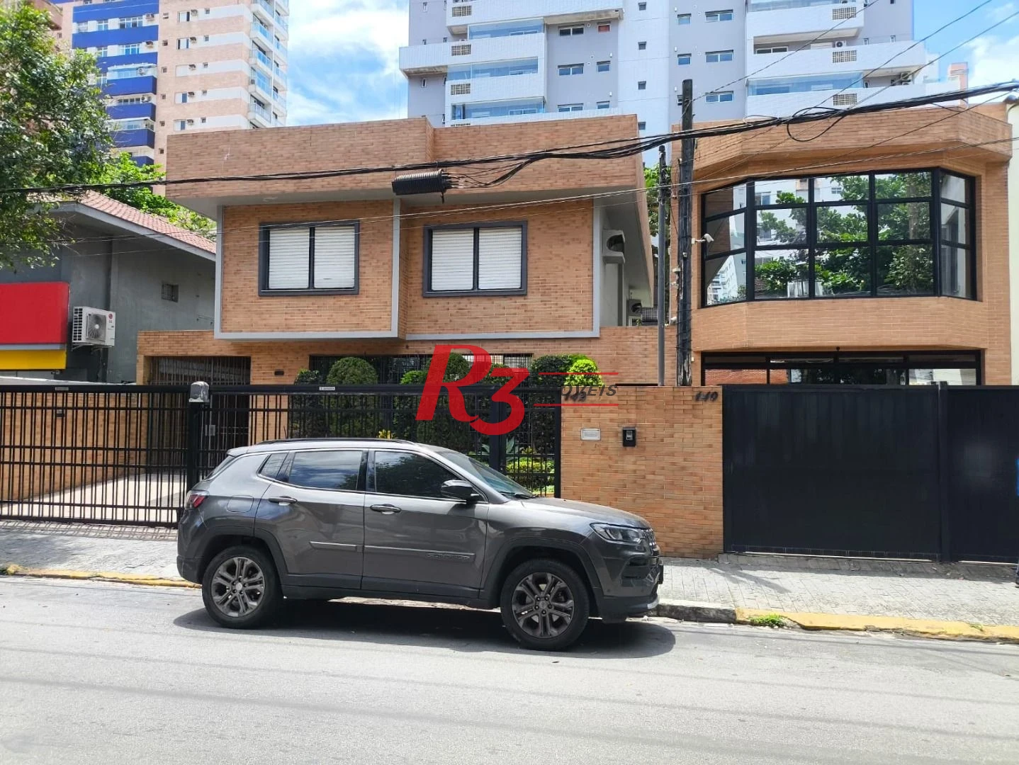 Sobrado com 6 dormitórios para alugar, 481 m² por R$ 24.561,91/mês - Gonzaga - Santos/SP