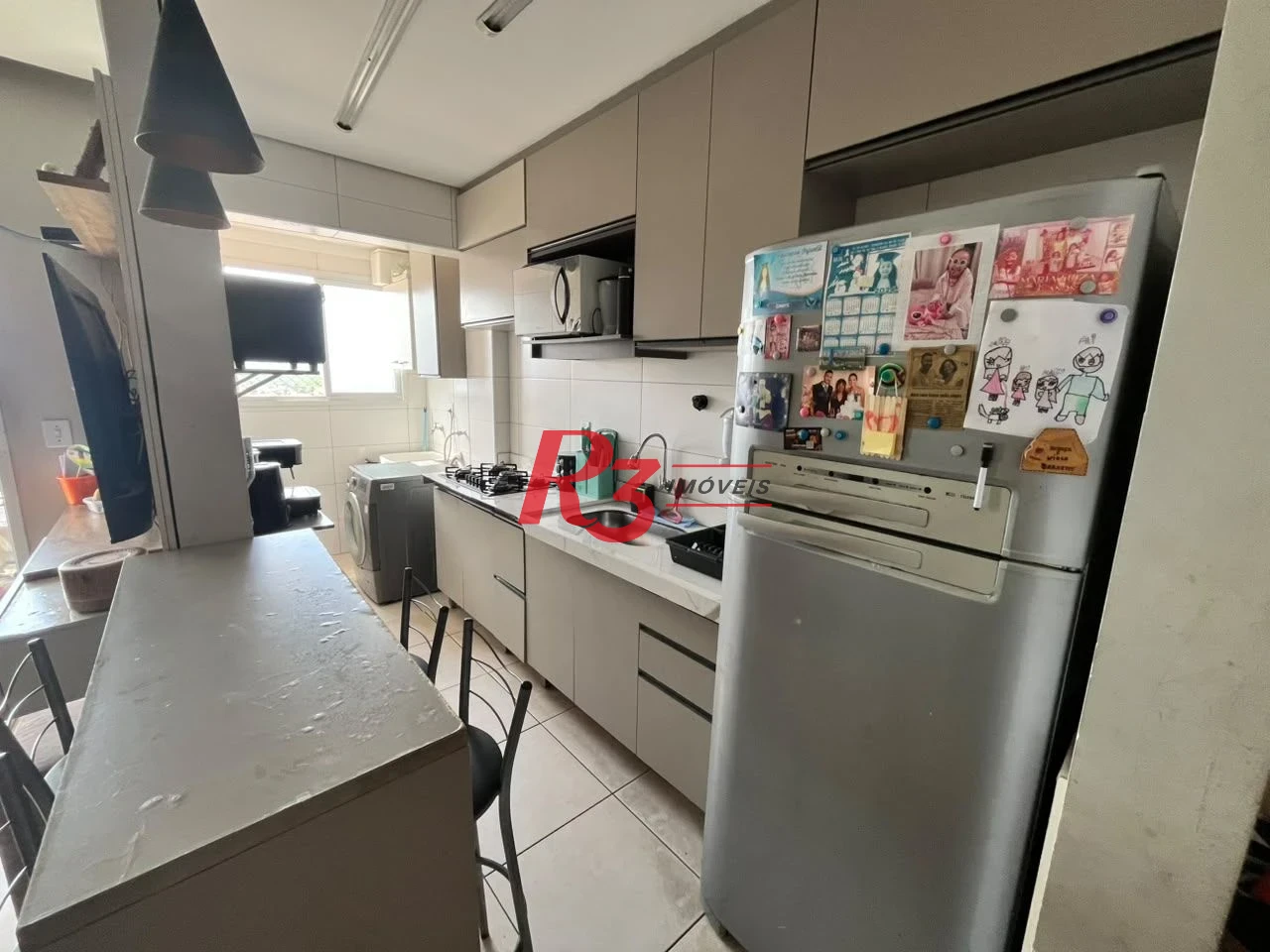 Apartamento com 2 dormitórios à venda, 58 m² por R$ 430.000,00 - Vila Guilhermina - Praia Grande/SP