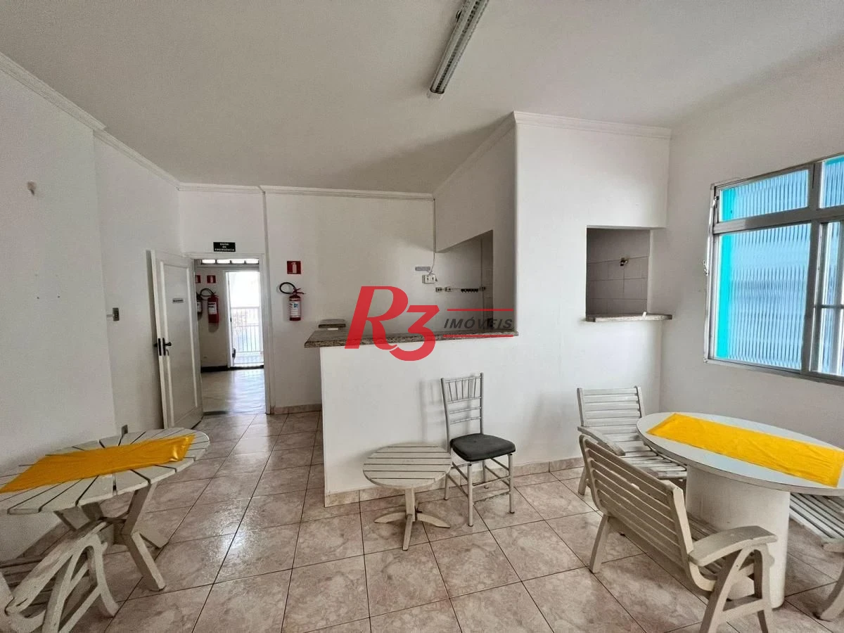Apartamento com 1 dormitório à venda, 71 m² por R$ 350.000,00 - Centro - São Vicente/SP