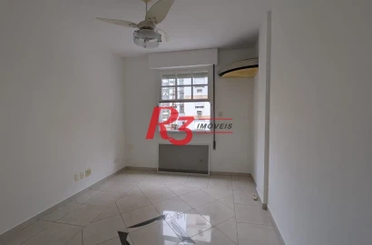 Apartamento com 2 dormitórios para alugar, 118 m² por R$ 3.800,02/mês - Aparecida - Santos/SP
