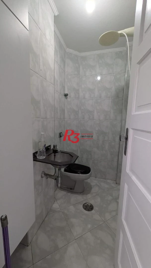 Apartamento com 2 dormitórios para alugar, 118 m² por R$ 3.800,02/mês - Aparecida - Santos/SP
