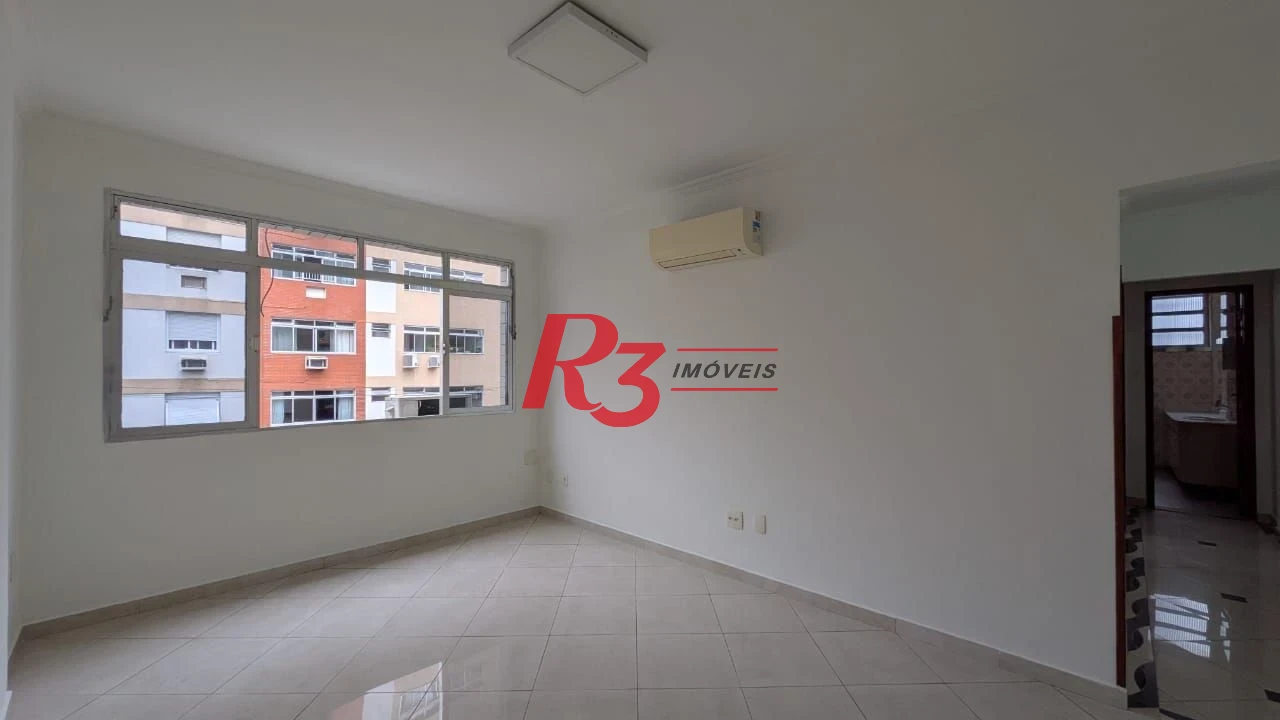 Apartamento com 2 dormitórios para alugar, 118 m² por R$ 3.800,02/mês - Aparecida - Santos/SP