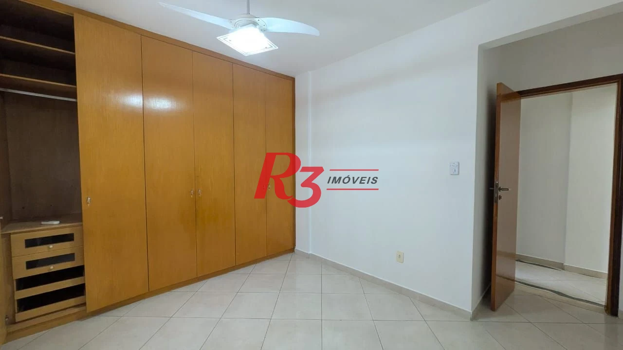 Apartamento com 2 dormitórios para alugar, 118 m² por R$ 3.800,02/mês - Aparecida - Santos/SP