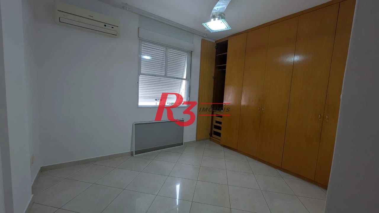 Apartamento com 2 dormitórios para alugar, 118 m² por R$ 3.800,02/mês - Aparecida - Santos/SP