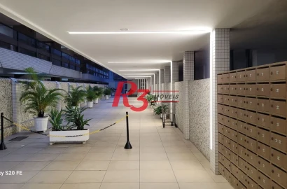 Apartamento com 1 dormitório à venda, 45 m² por R$ 510.000,00 - Gonzaga - Santos/SP