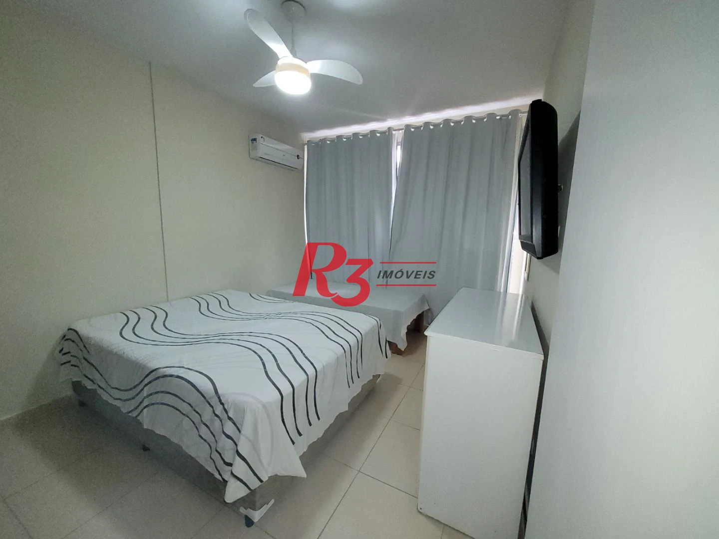 Apartamento com 1 dormitório à venda, 45 m² por R$ 510.000,00 - Gonzaga - Santos/SP