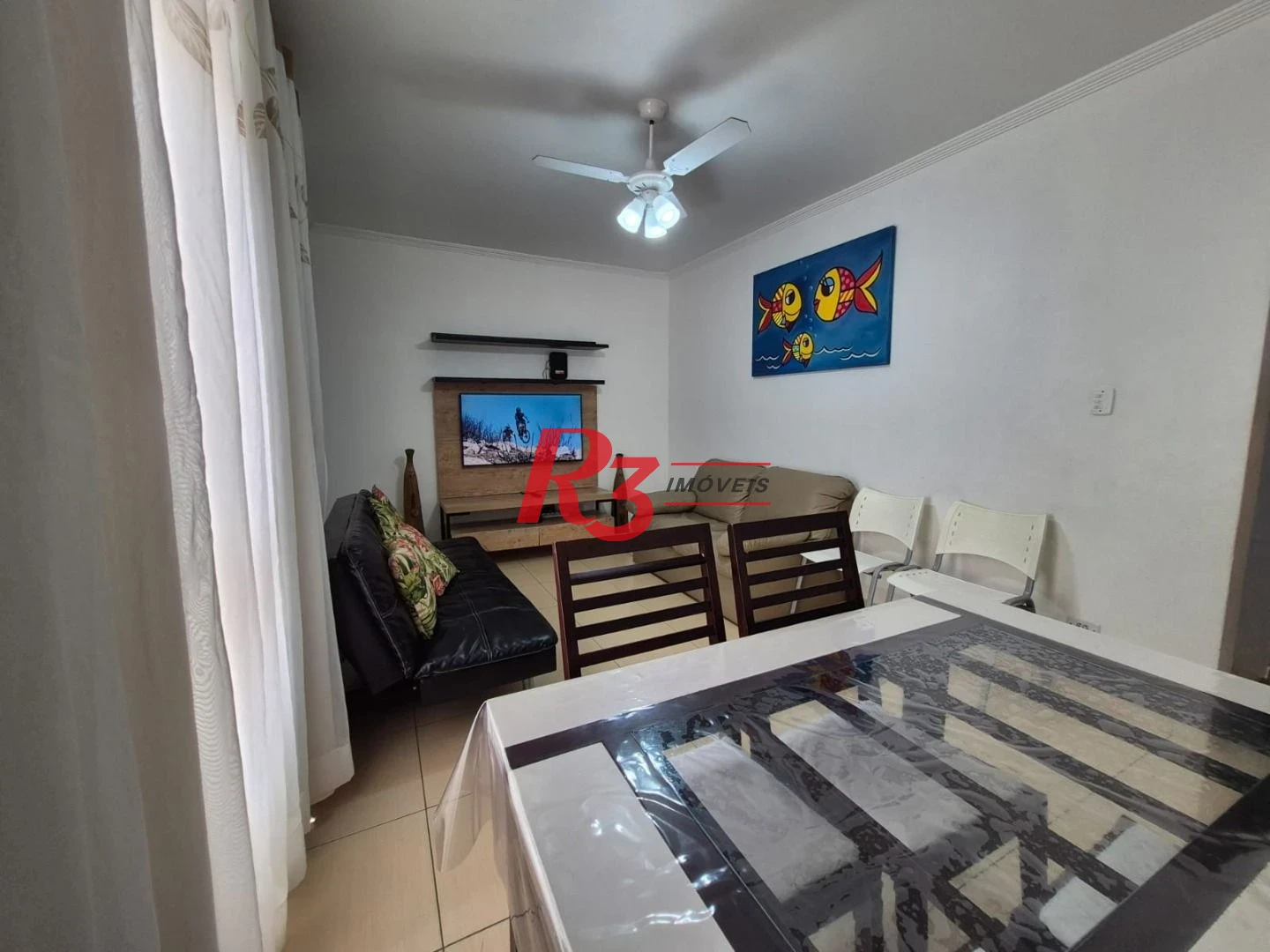 Apartamento com 1 dormitório à venda, 45 m² por R$ 510.000,00 - Gonzaga - Santos/SP
