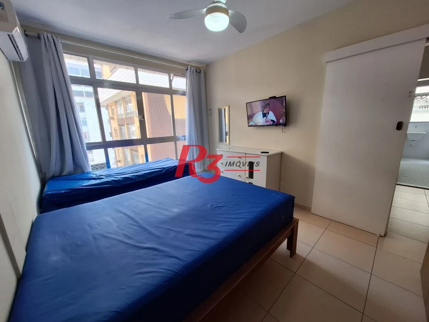 Apartamento com 1 dormitório à venda, 45 m² por R$ 510.000,00 - Gonzaga - Santos/SP