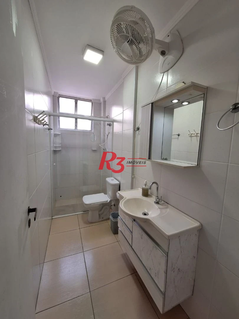 Apartamento com 1 dormitório à venda, 45 m² por R$ 510.000,00 - Gonzaga - Santos/SP