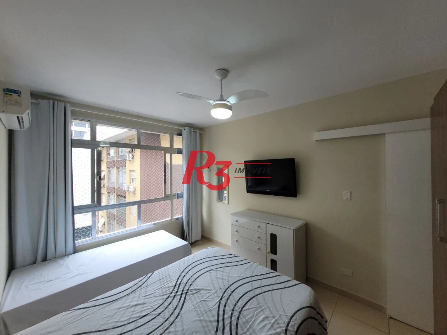 Apartamento com 1 dormitório à venda, 45 m² por R$ 510.000,00 - Gonzaga - Santos/SP