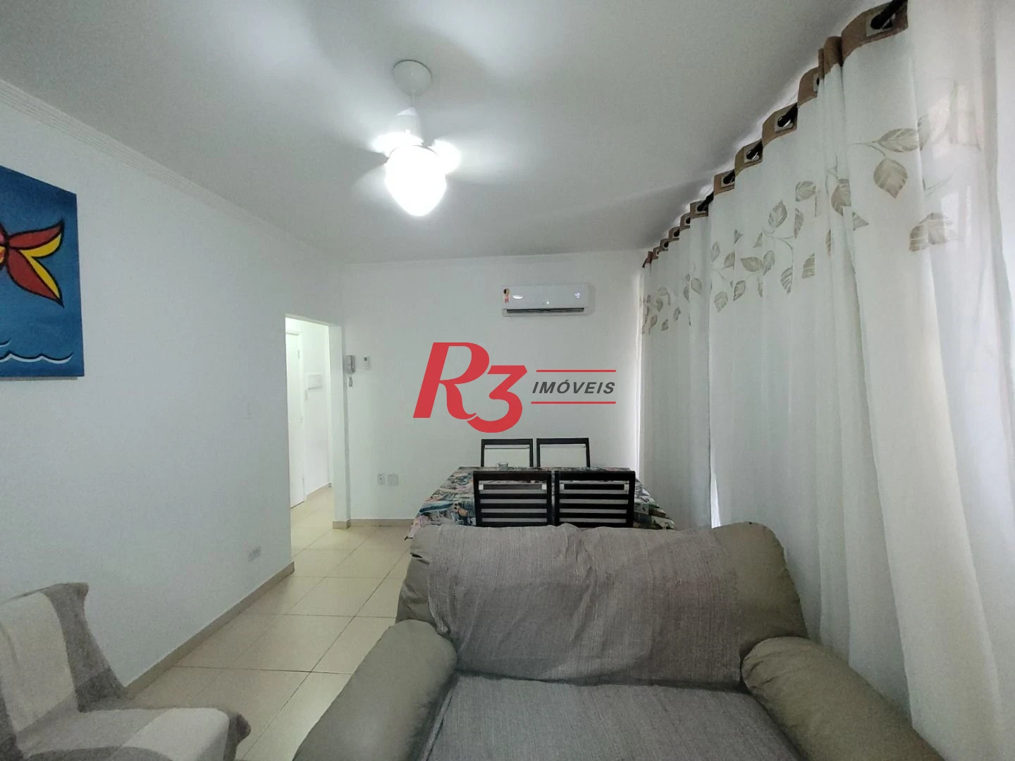 Apartamento com 1 dormitório à venda, 45 m² por R$ 510.000,00 - Gonzaga - Santos/SP