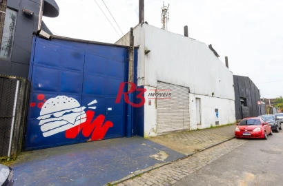 Galpão para alugar, 540 m² por R$ 10.000,00/mês - Vila Matias - Santos/SP
