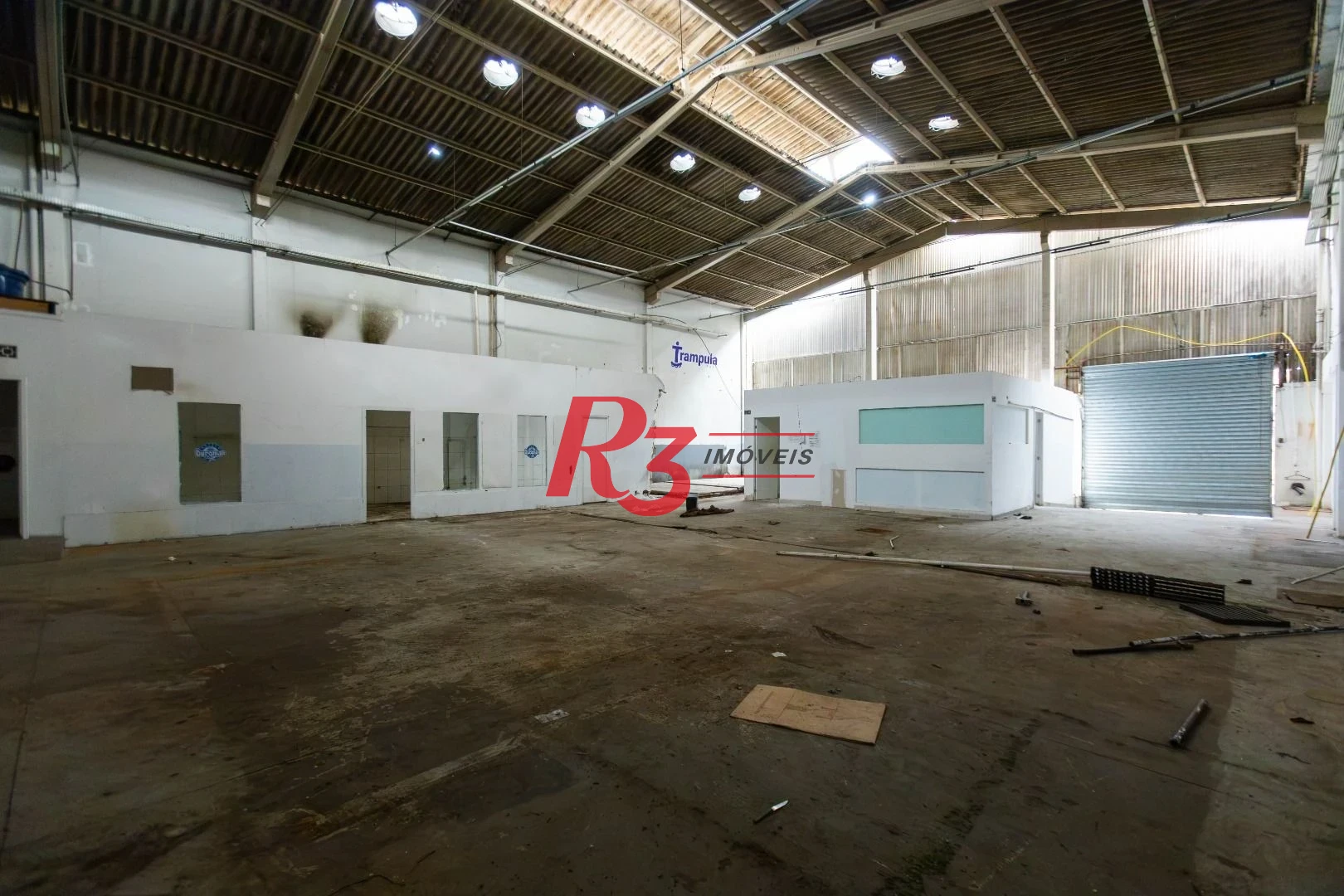 Galpão para alugar, 540 m² por R$ 10.000,00/mês - Vila Matias - Santos/SP