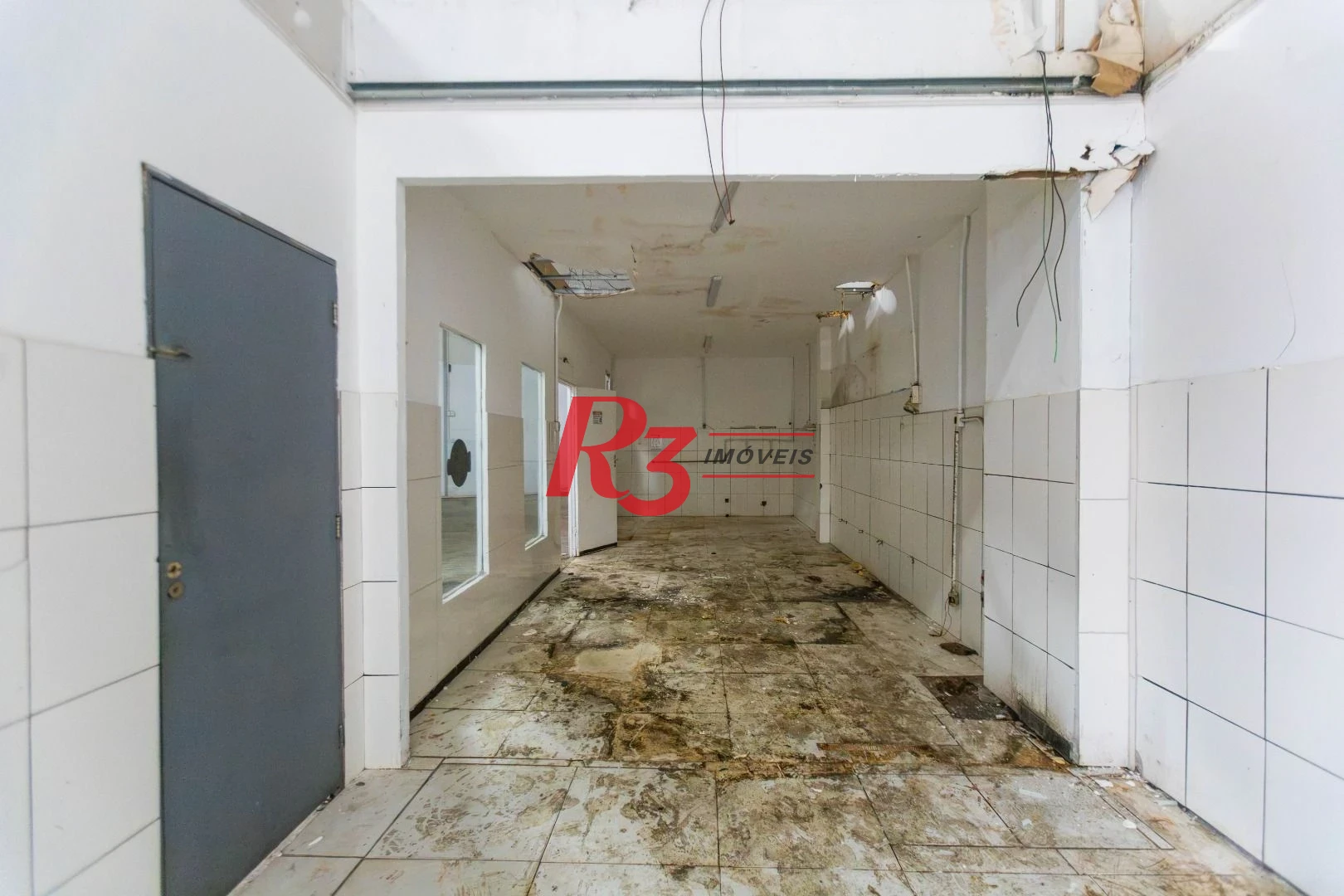 Galpão para alugar, 540 m² por R$ 10.000,00/mês - Vila Matias - Santos/SP