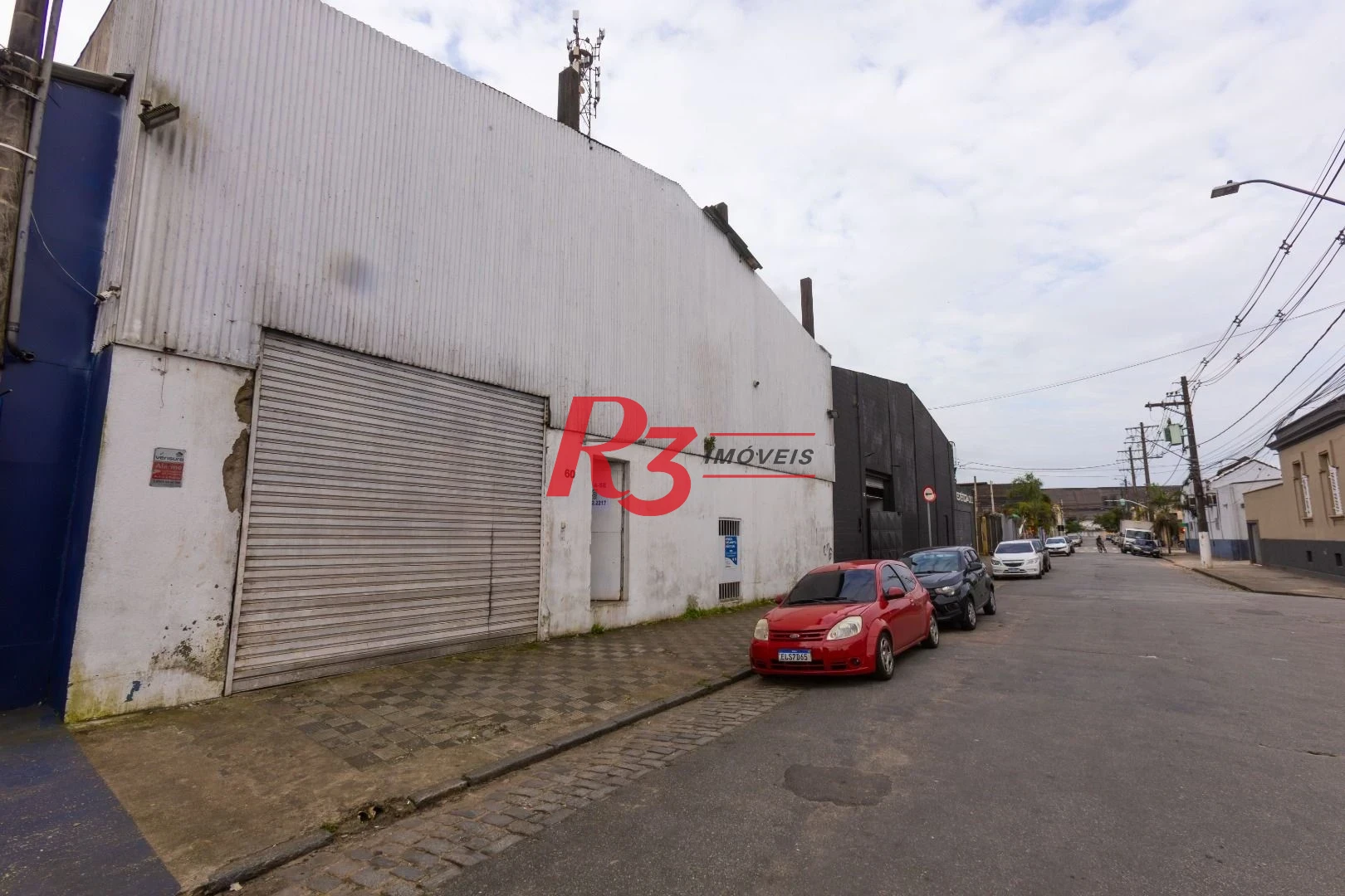 Galpão para alugar, 540 m² por R$ 10.000,00/mês - Vila Matias - Santos/SP