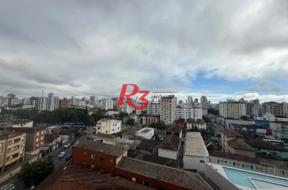 Apartamento com 1 dormitório à venda, 50 m² por R$ 380.000,00 - Macuco - Santos/SP