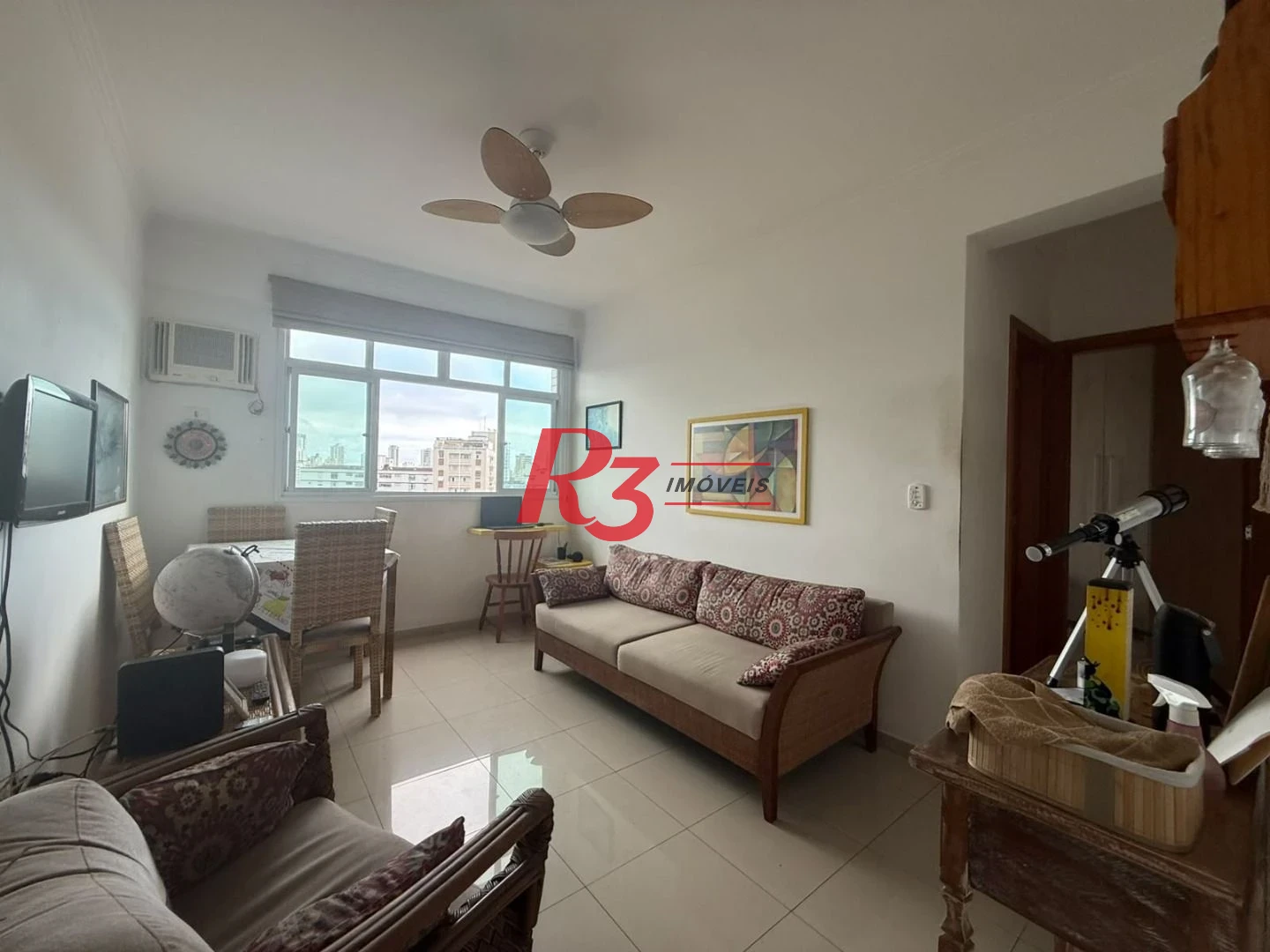Apartamento com 1 dormitório à venda, 50 m² por R$ 380.000,00 - Macuco - Santos/SP