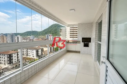 Apartamento com 1 dormitório à venda, 59 m² por R$ 360.000,00 - Canto do Forte - Praia Grande/SP