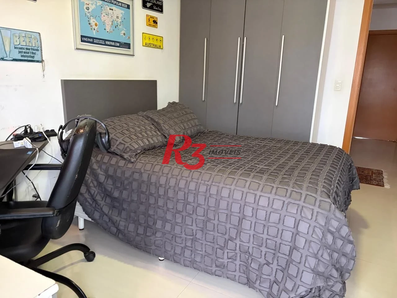 Apartamento com 4 dormitórios à venda, 221 m² por R$ 3.800.000,00 - Gonzaga - Santos/SP