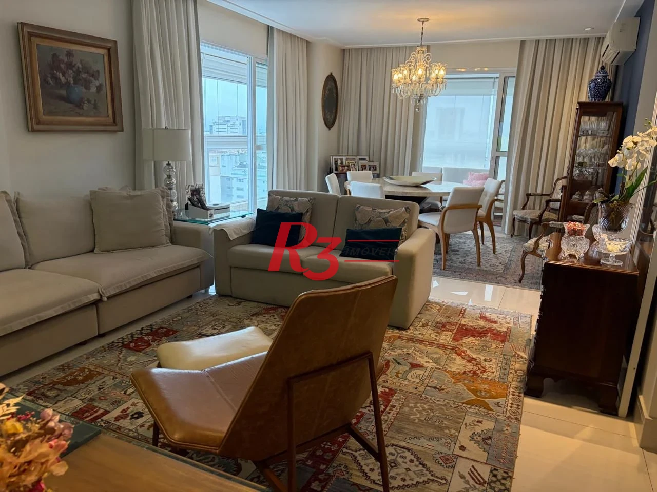 Apartamento com 4 dormitórios à venda, 221 m² por R$ 3.800.000,00 - Gonzaga - Santos/SP