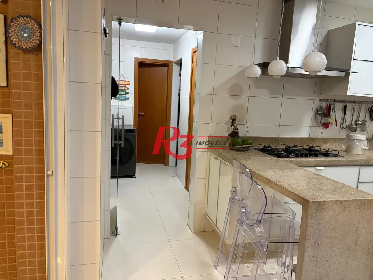 Apartamento com 4 dormitórios à venda, 221 m² por R$ 3.800.000,00 - Gonzaga - Santos/SP