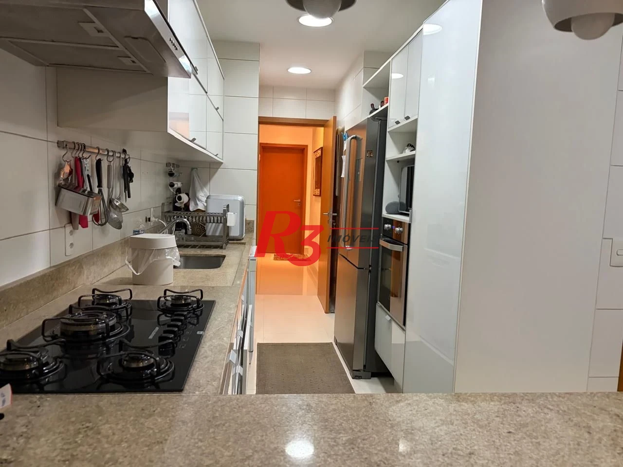 Apartamento com 4 dormitórios à venda, 221 m² por R$ 3.800.000,00 - Gonzaga - Santos/SP