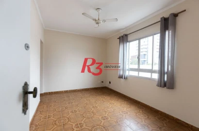 Apartamento com 2 dormitórios à venda, 80 m² por R$ 340.000,00 - Boqueirão - Santos/SP