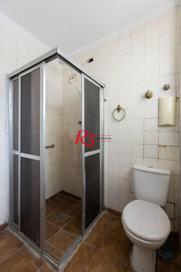 Apartamento com 2 dormitórios à venda, 80 m² por R$ 340.000,00 - Boqueirão - Santos/SP