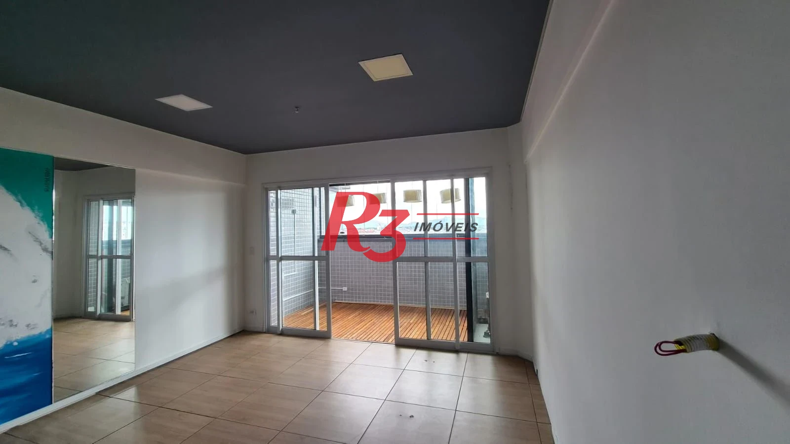 Sala, 46 m² - venda por R$ 370.000,00 ou aluguel por R$ 3.300,00/mês - Encruzilhada - Santos/SP