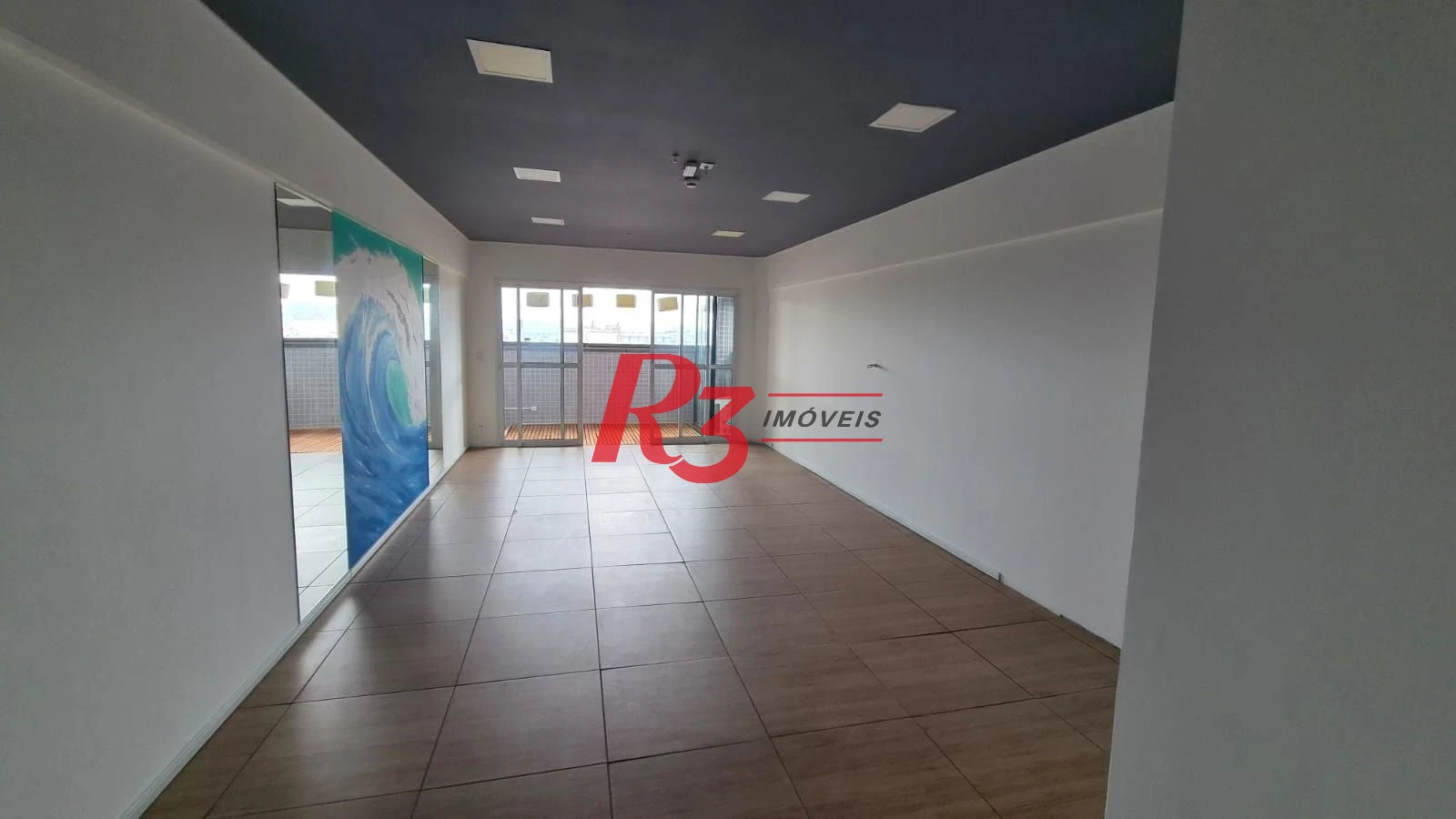 Sala, 46 m² - venda por R$ 370.000,00 ou aluguel por R$ 3.300,00/mês - Encruzilhada - Santos/SP