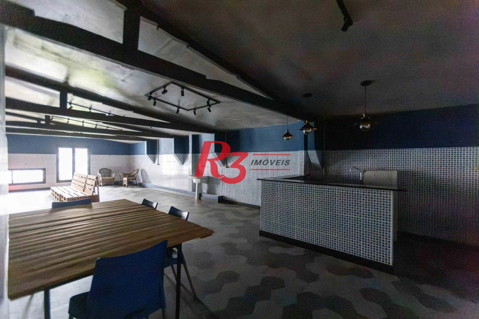 Galpão para alugar, 1000 m² por R$ 40.000,00/mês - Valongo - Santos/SP