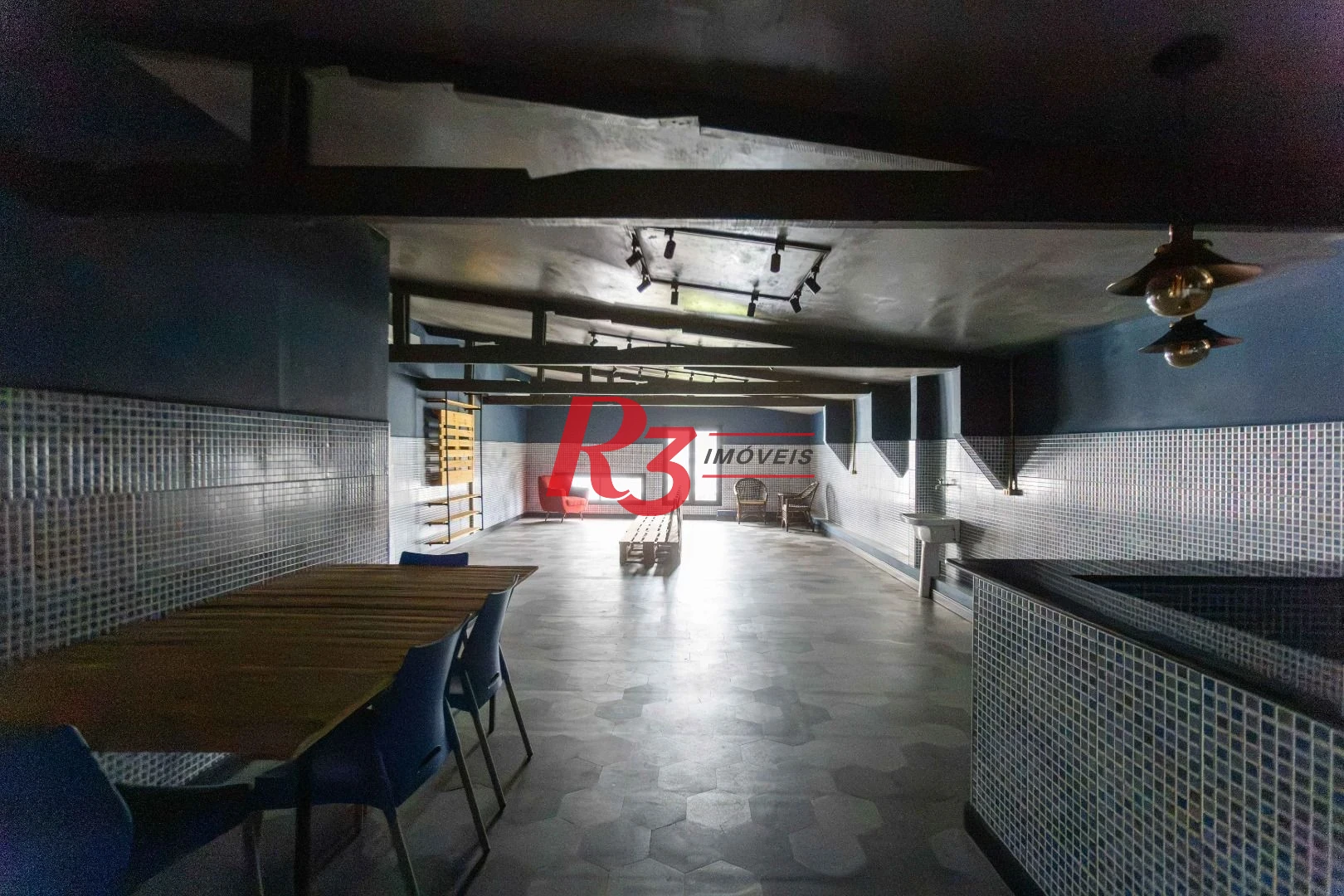 Galpão para alugar, 1000 m² por R$ 40.000,00/mês - Valongo - Santos/SP