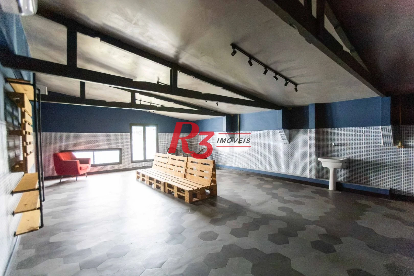 Galpão para alugar, 1000 m² por R$ 40.000,00/mês - Valongo - Santos/SP