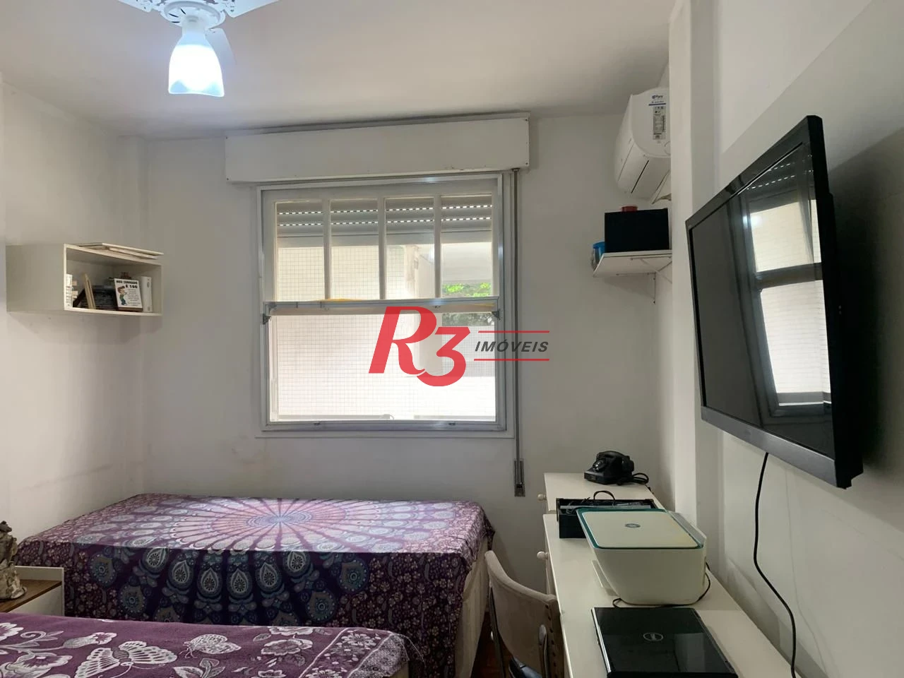 Apartamento com 2 dormitórios à venda, 105 m² por R$ 850.000,00 - Boqueirão - Santos/SP
