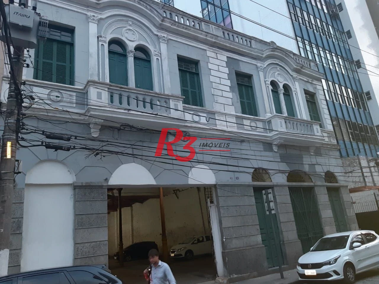 Galpão, 2500 m² - venda por R$ 8.900.000,00 ou aluguel por R$ 35.000,00/mês - Centro - Santos/SP
