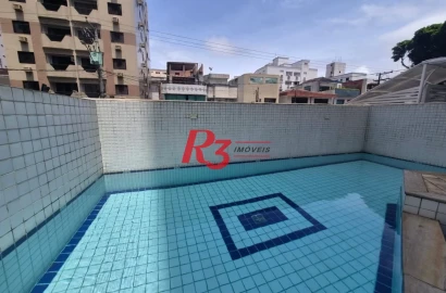 Apartamento com 2 dormitórios à venda, 62 m² por R$ 680.000,00 - Aparecida - Santos/SP