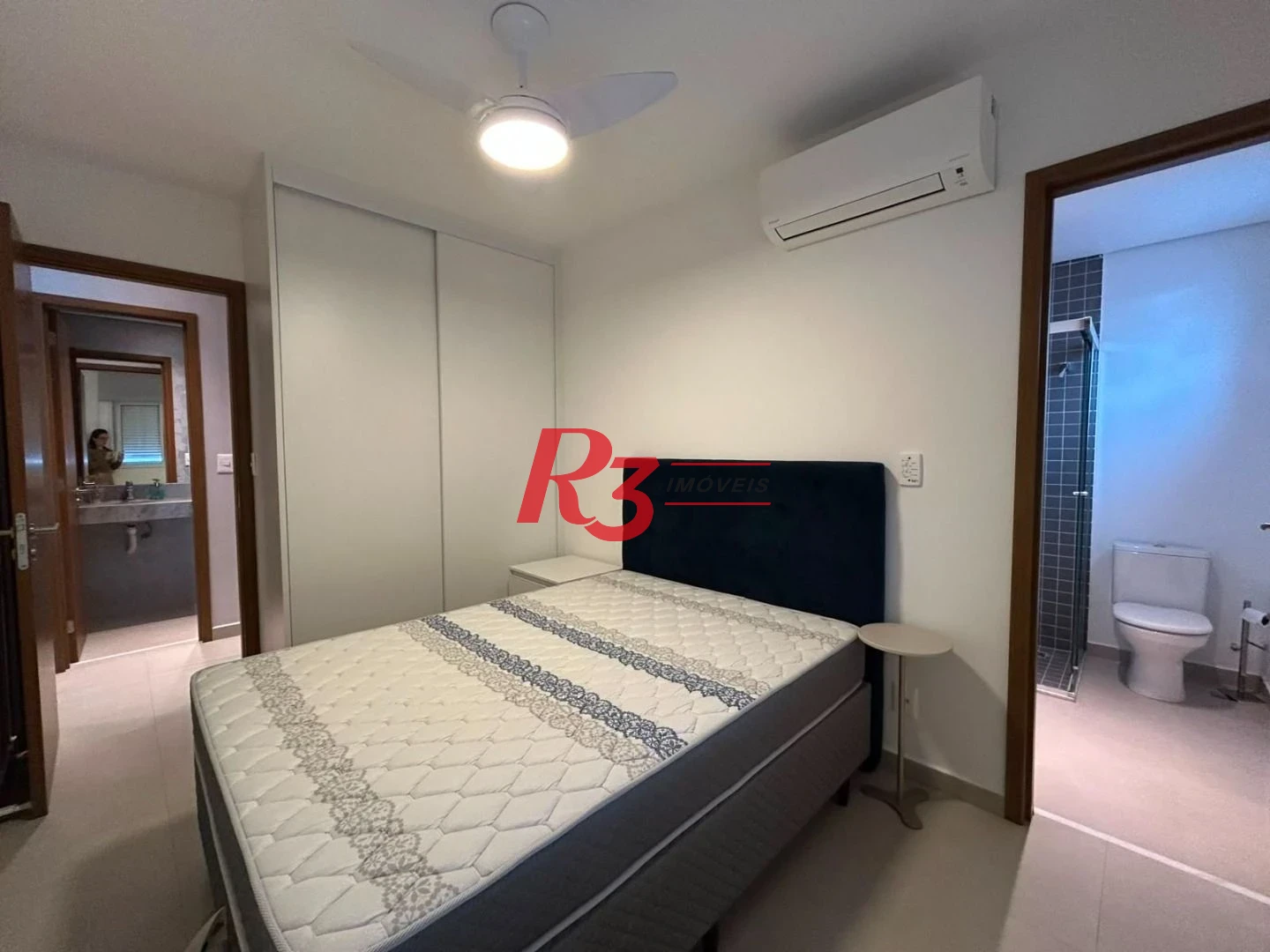 Apartamento com 1 dormitório para alugar, 53 m² por R$ 5.100,02/mês - Boqueirão - Santos/SP