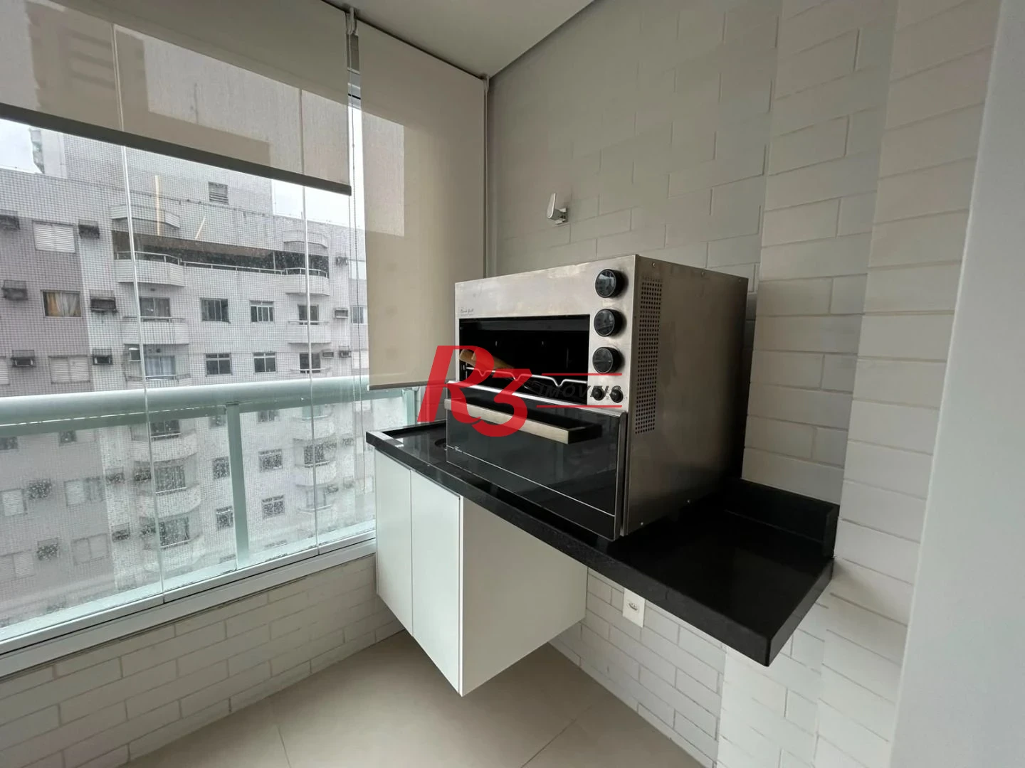 Apartamento com 1 dormitório para alugar, 53 m² por R$ 5.100,02/mês - Boqueirão - Santos/SP