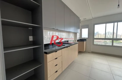 Apartamento com 2 dormitórios à venda, 55 m² por R$ 650.000,00 - Campo Grande - Santos/SP